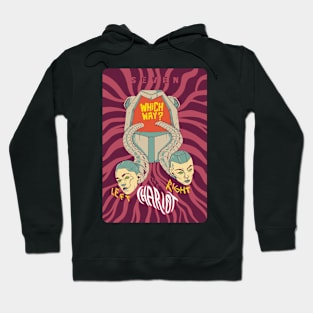 Tarot card art-Futuristic Design Hoodie